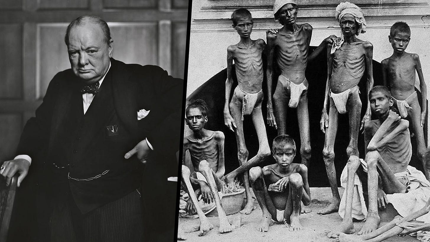 British empire India 100 million deaths Churchill British empire India 100 million deaths Churchill