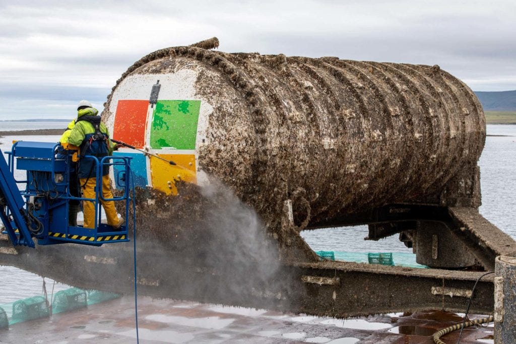 Microsoft finds underwater datacenters are reliable, practical and ...