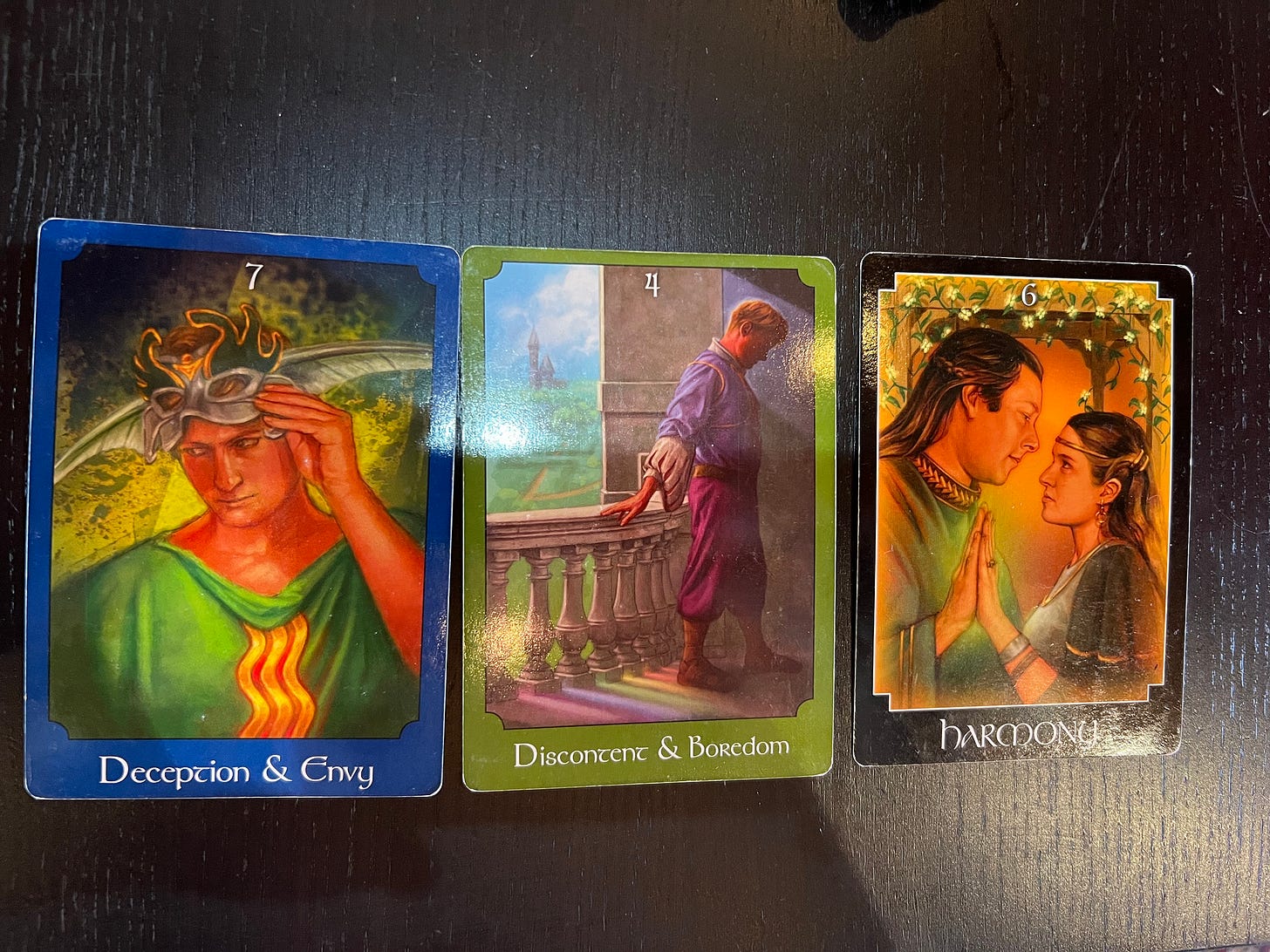 Tarot Card 3 Card Pull
