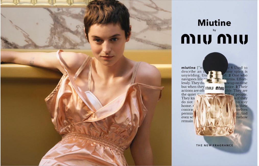 Introducing Miutine, the new irreverent fragrance by Miu Miu Introducing Miutine, the new irreverent fragrance by Miu Miu