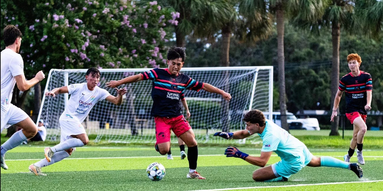Sarasota Paradise and St. Pete FC Battle to 1-1 Draw in Playoff Push