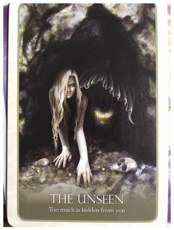 A Message from the Universe ~ Embrace the Unknown, Oracle of the Mermaids card