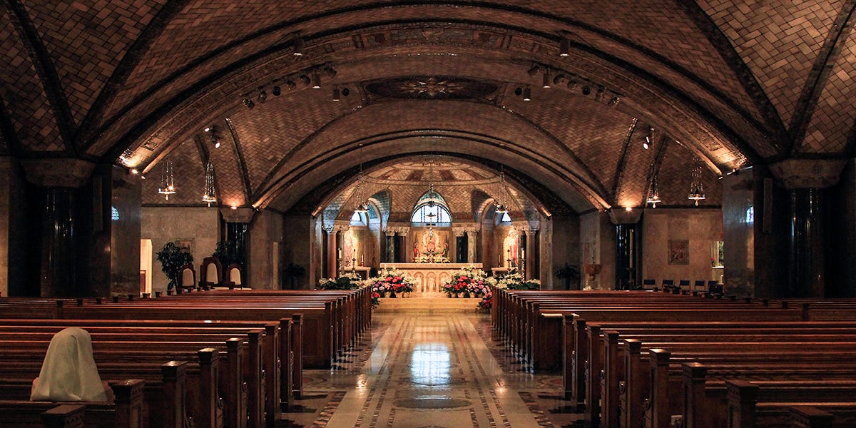 National shrine contains unusual American artwork