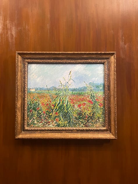 select paintings of Van Gogh at the foundation