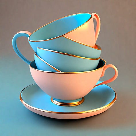 Images réalisées à partir de la couleur pantone 2024