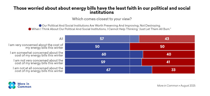 Figure 6 - 43% of People Cannot Help Thinking Our Political Institutions Should Burn