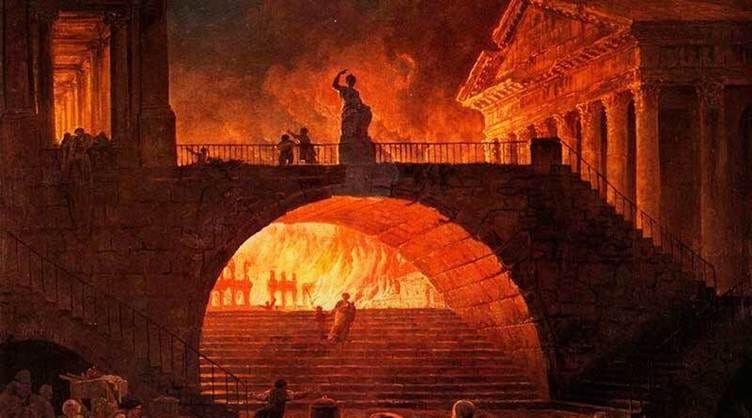 Magnum incendium Romae (the Burning of Rome, 64 AD) – Nero the Arsonist on screen FOLLOWING HADRIAN Magnum incendium Romae (the Burning of Rome, 64 AD) – Nero the Arsonist on screen FOLLOWING HADRIAN