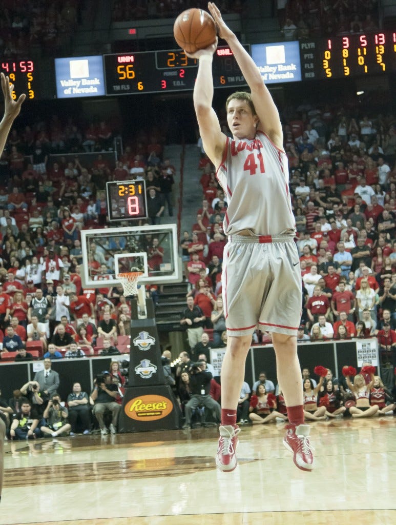 Bairstow in action - Courtesy of New Mexico Athletics Bairstow in action - Courtesy of New Mexico Athletics