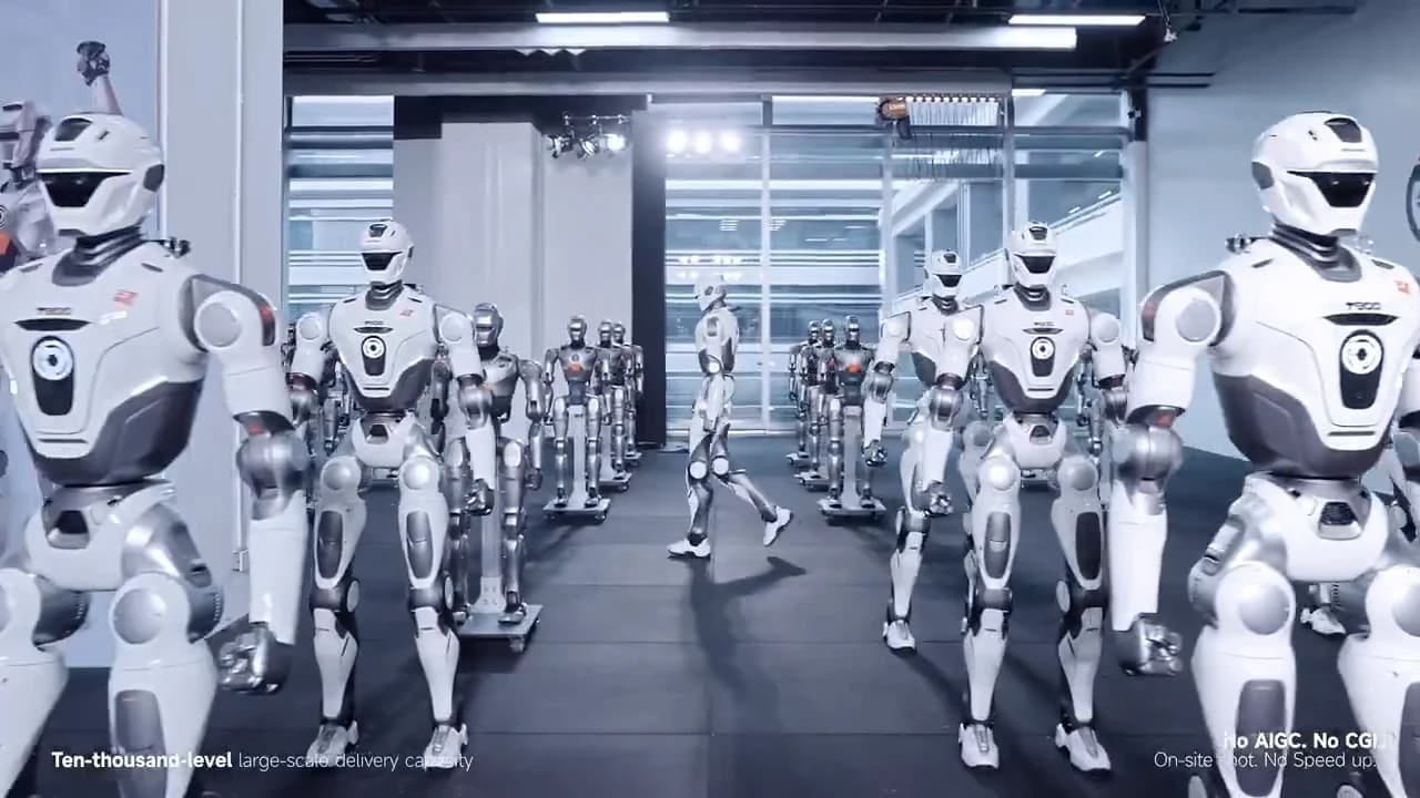 EngineAI opens a 12,000 square meter humanoid manufacturing base in Shenzhen, producing one robot every 15 minutes with a 10,000-unit annual delivery target