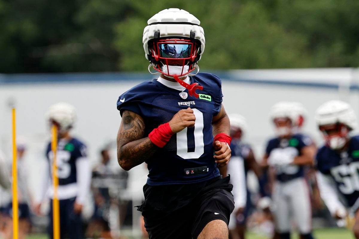 Christian Gonzalez brings out the best in the Patriots' young receivers -  Pats Pulpit