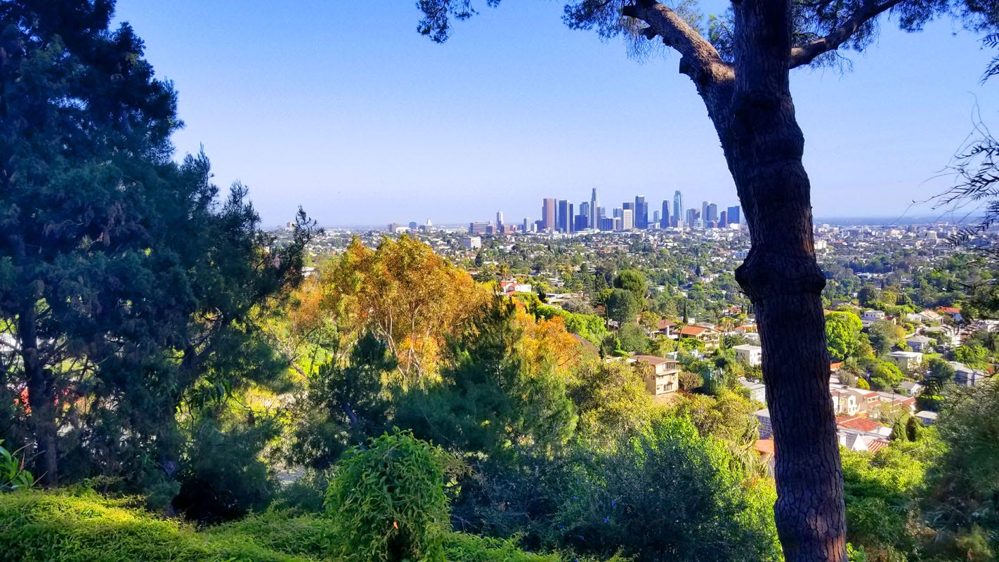 View of Downtown Los Angeles
