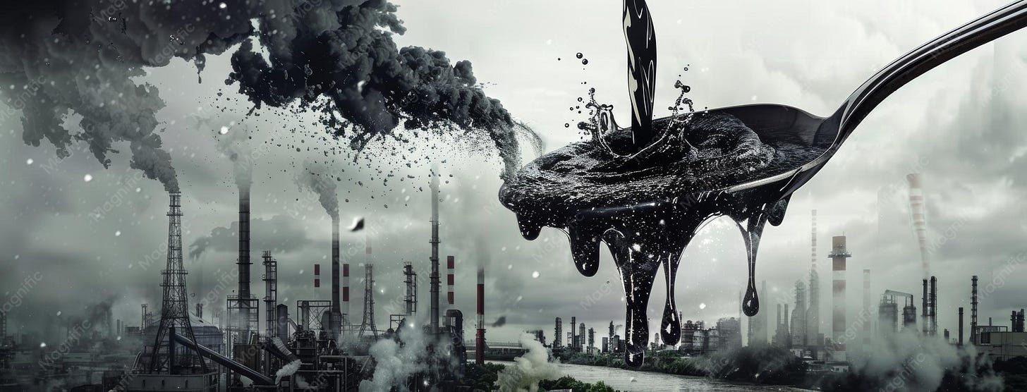 Premium Photo | A concept of global pollution using fossil fuels and ... Premium Photo | A concept of global pollution using fossil fuels and ...