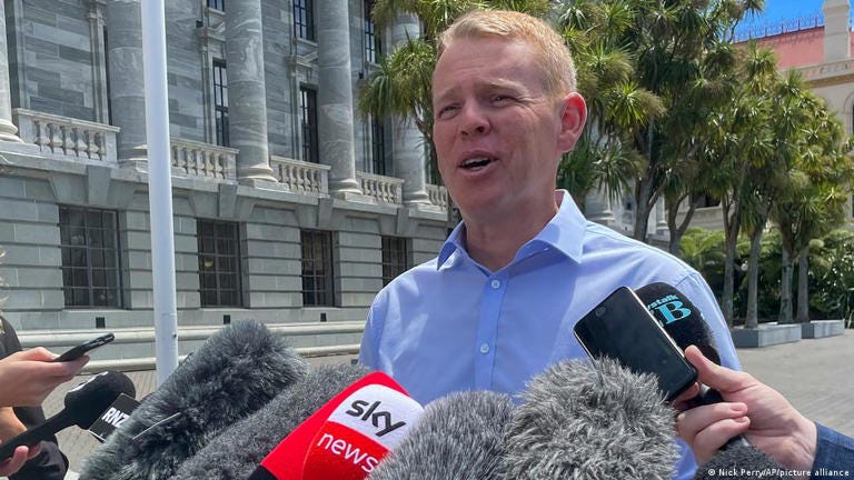 Chris Hipkins was the only candidate to enter the contest to replace Jacinda Ardern