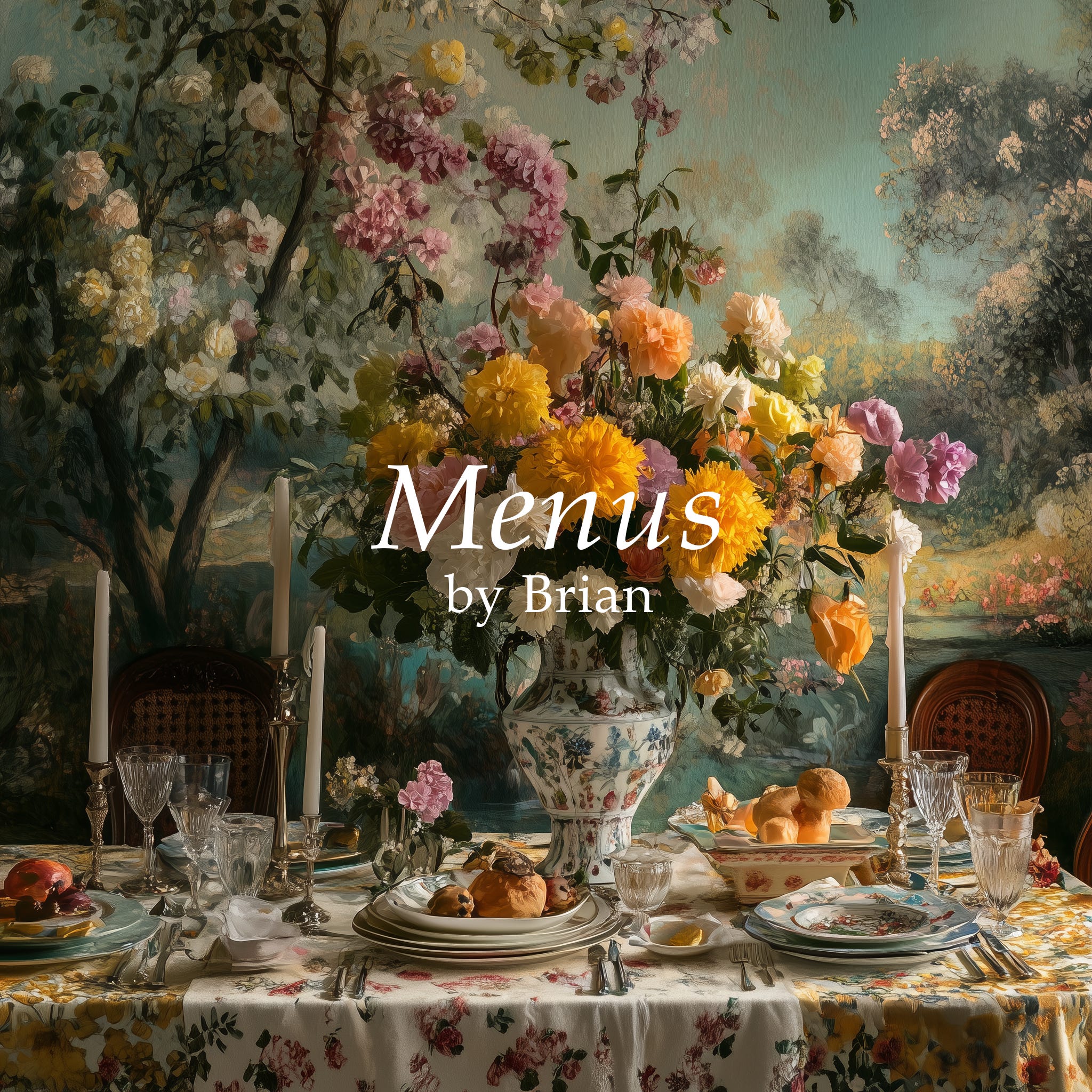 Menus by Brian