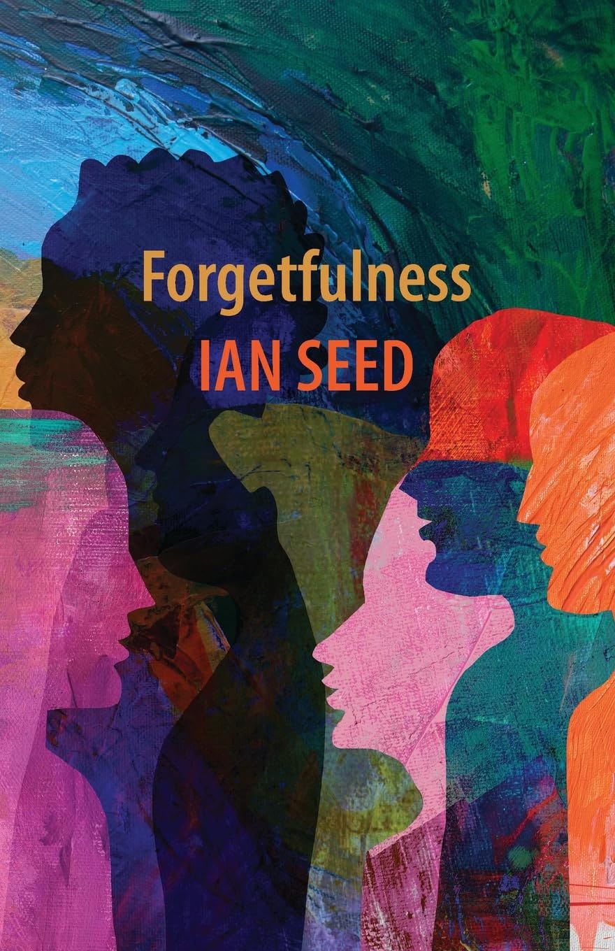 Book cover — a colourful canvas with patches of colour in oils, with silhouettes of heads in different colours superimposed on top. Book cover — a colourful canvas with patches of colour in oils, with silhouettes of heads in different colours superimposed on top.