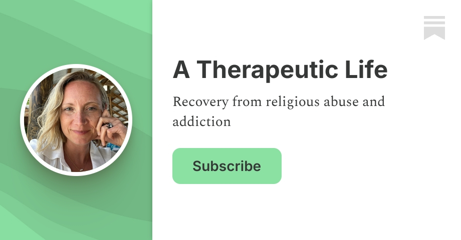 A Therapeutic Life | Ruth Chase | Substack