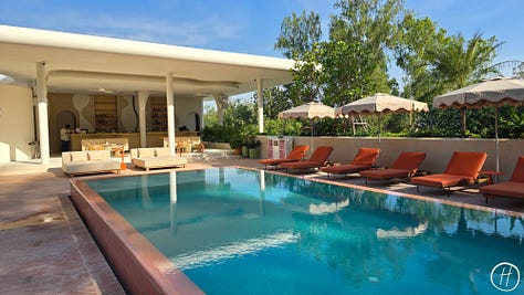 The pools of Standard Pattaya