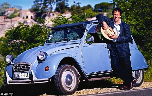 A wide-eyed Monty Don found himself beguiled by rustic French food on his  gap year | Daily Mail Online