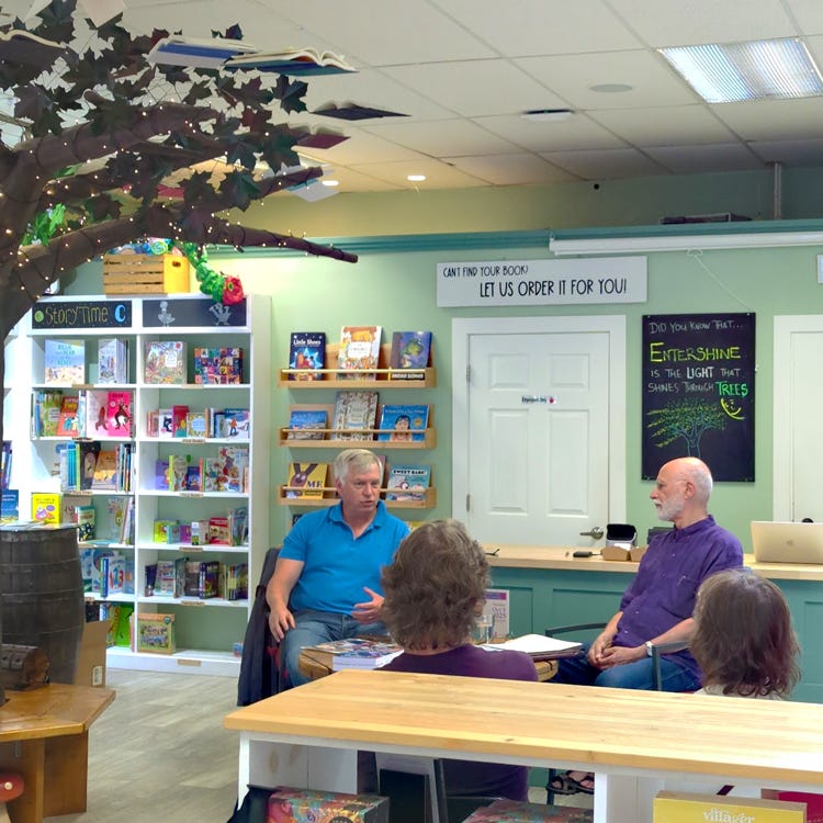Craig Colby book launch at Entershine Bookshop, Thunder Bay. Craig Colby book launch at Entershine Bookshop, Thunder Bay.