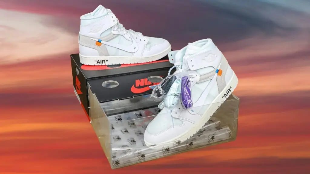 Nike Virgil Abloh AJ1 Alaska Reseller