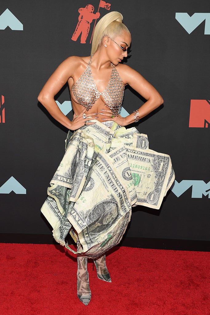 Veronica Vega, MTV Video Music Awards, Arrivals, Prudential Center, New Jersey, USA - 26 Aug 2019