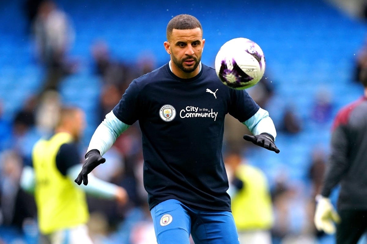Man City Kyle Walker Premier League Man City Kyle Walker Premier League