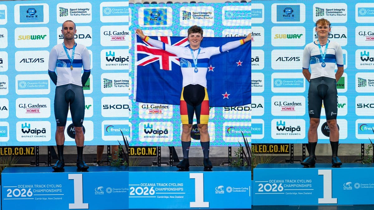 Sexton, Erwood, and Boys Dominate Oceania Track Cycling Champs