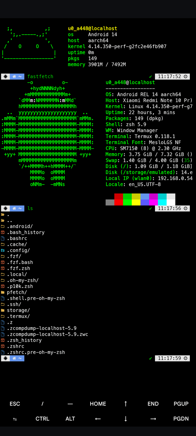 r/termux - My way of customization on Termux