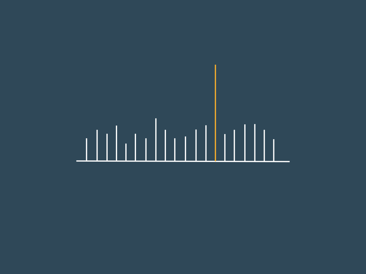 blue background with a white bar chart on it blue background with a white bar chart on it