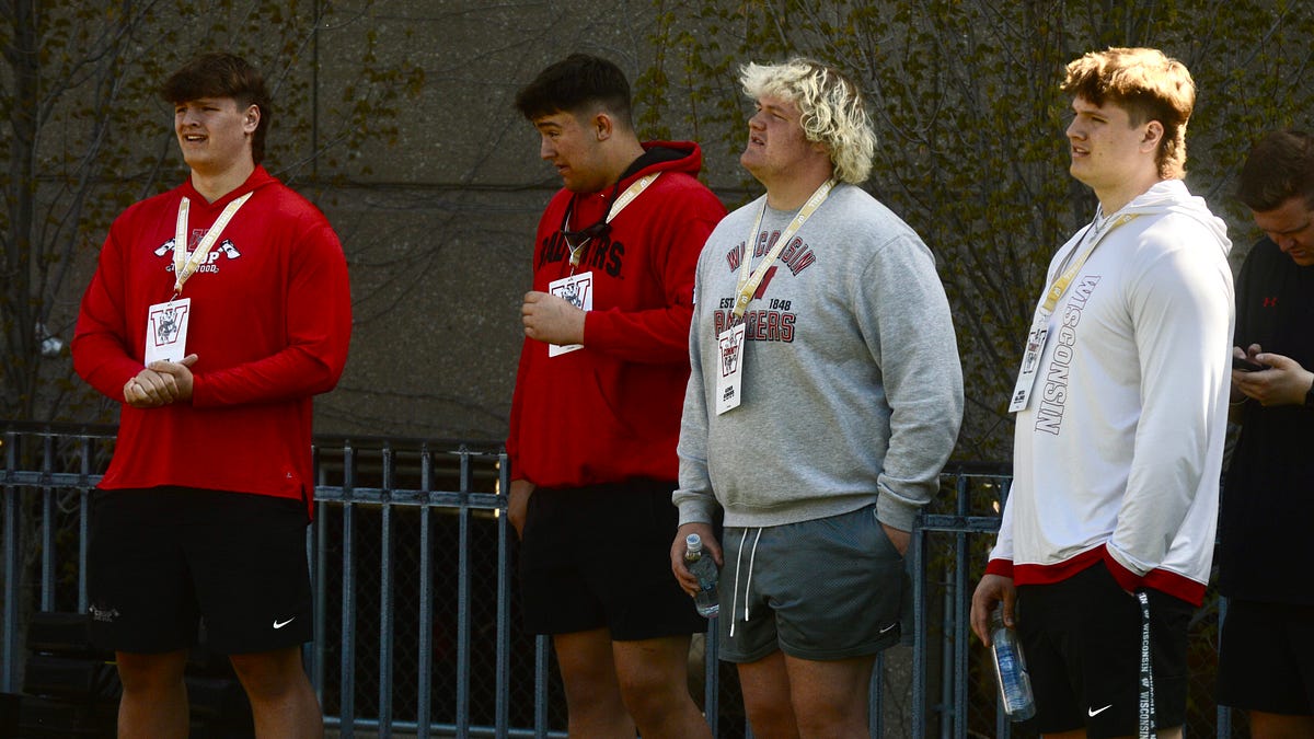 Where Wisconsin football's 2027 class stands before official visits