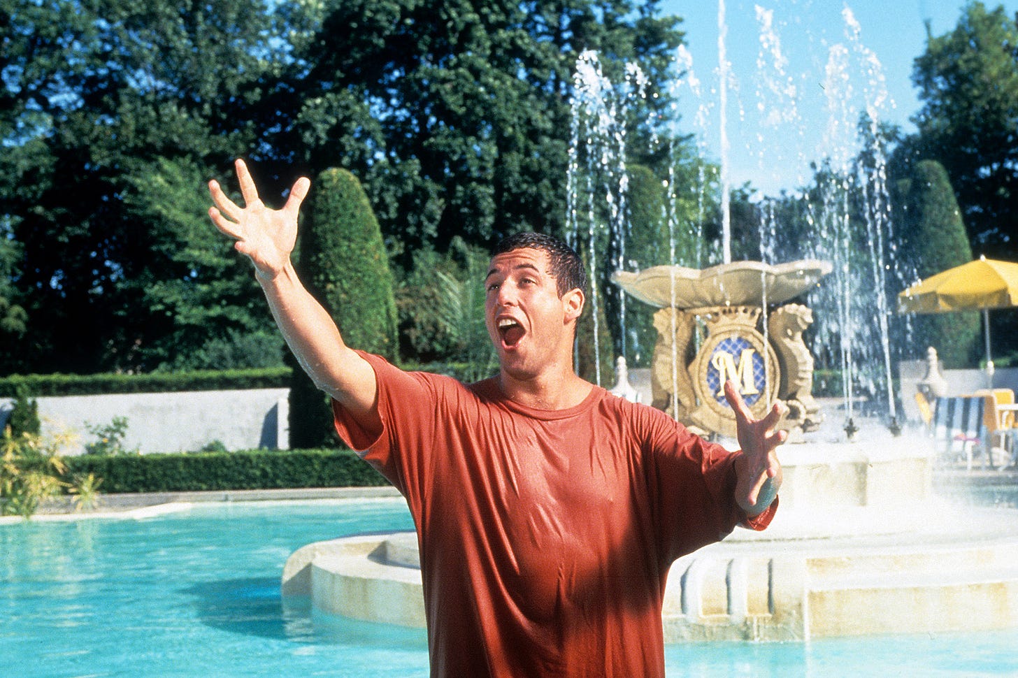Why Adam Sandler had to stop looking at 'Billy Madison' reviews