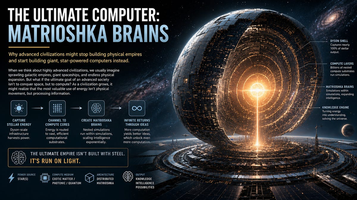 The Ultimate Computer: Matrioshka Brains - [SpiralSeekr]