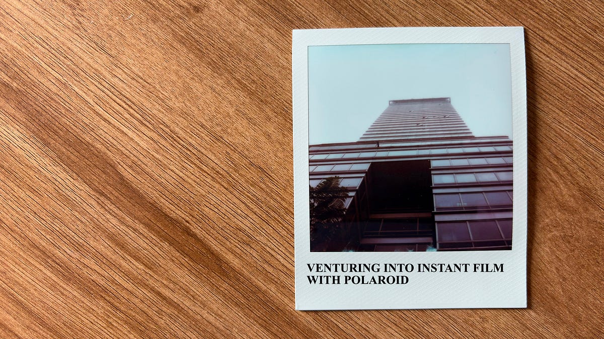 Venturing Into Instant Film With Polaroid - FILM RICK