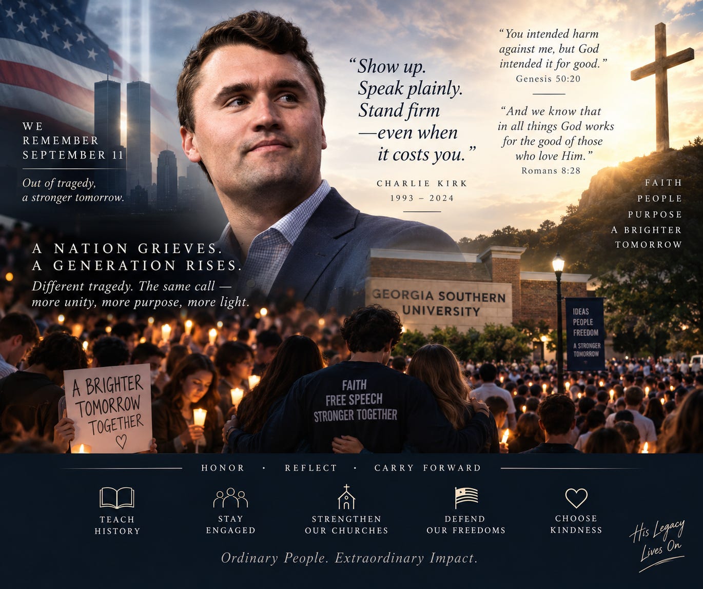 One Year Later: Remembering Charlie Kirk and the Movement He Inspired