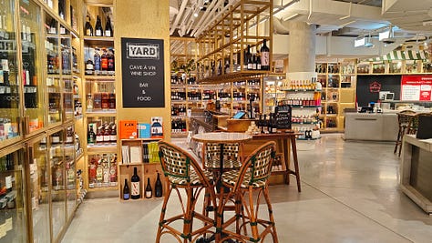 Galery Lafayette Wine Cave, Paris