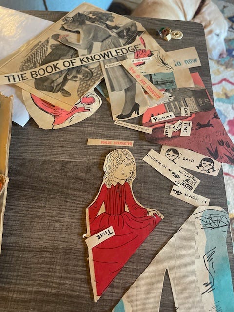 a collection of cutouts from a vintage magazine a collection of cutouts from a vintage magazine