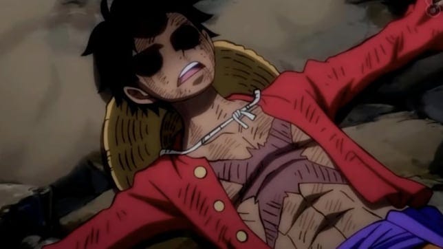 One Piece anime reaches its climax with Luffy's death episode - Meristation