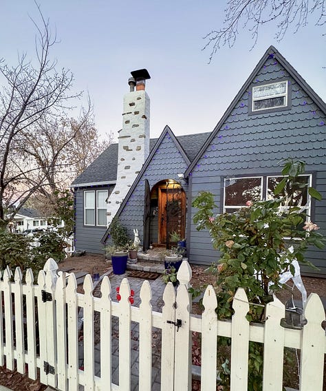 old historic cottages in Prescott Arizona