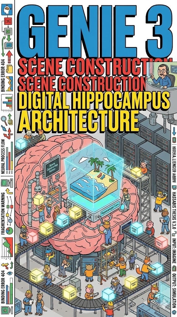 The Digital Hippocampus: Why Genie 3 is Demis Hassabis’s 2009 Thesis Compiled into Code
