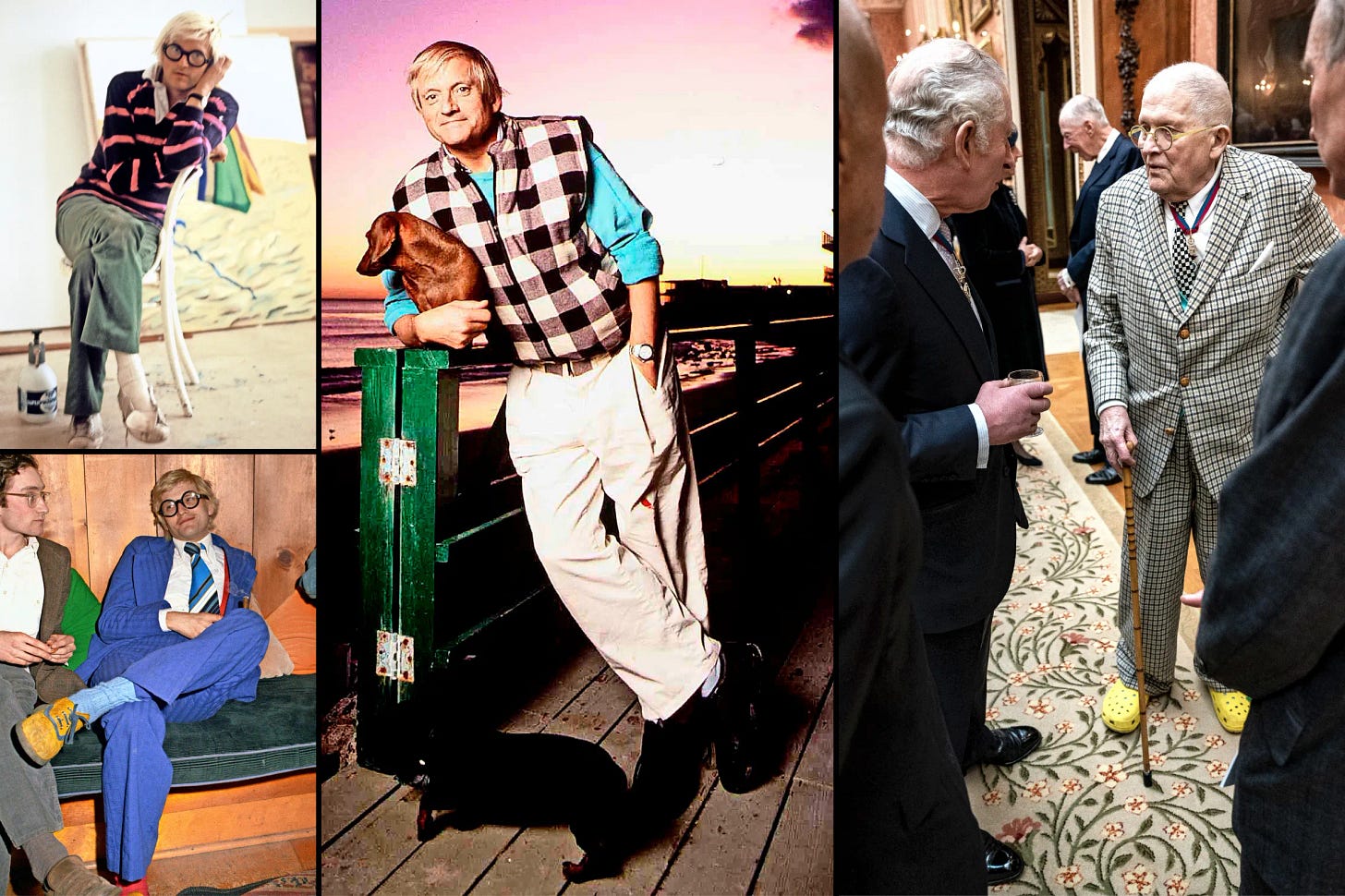 David Hockney: still a fashion icon at 87 David Hockney: still a fashion icon at 87