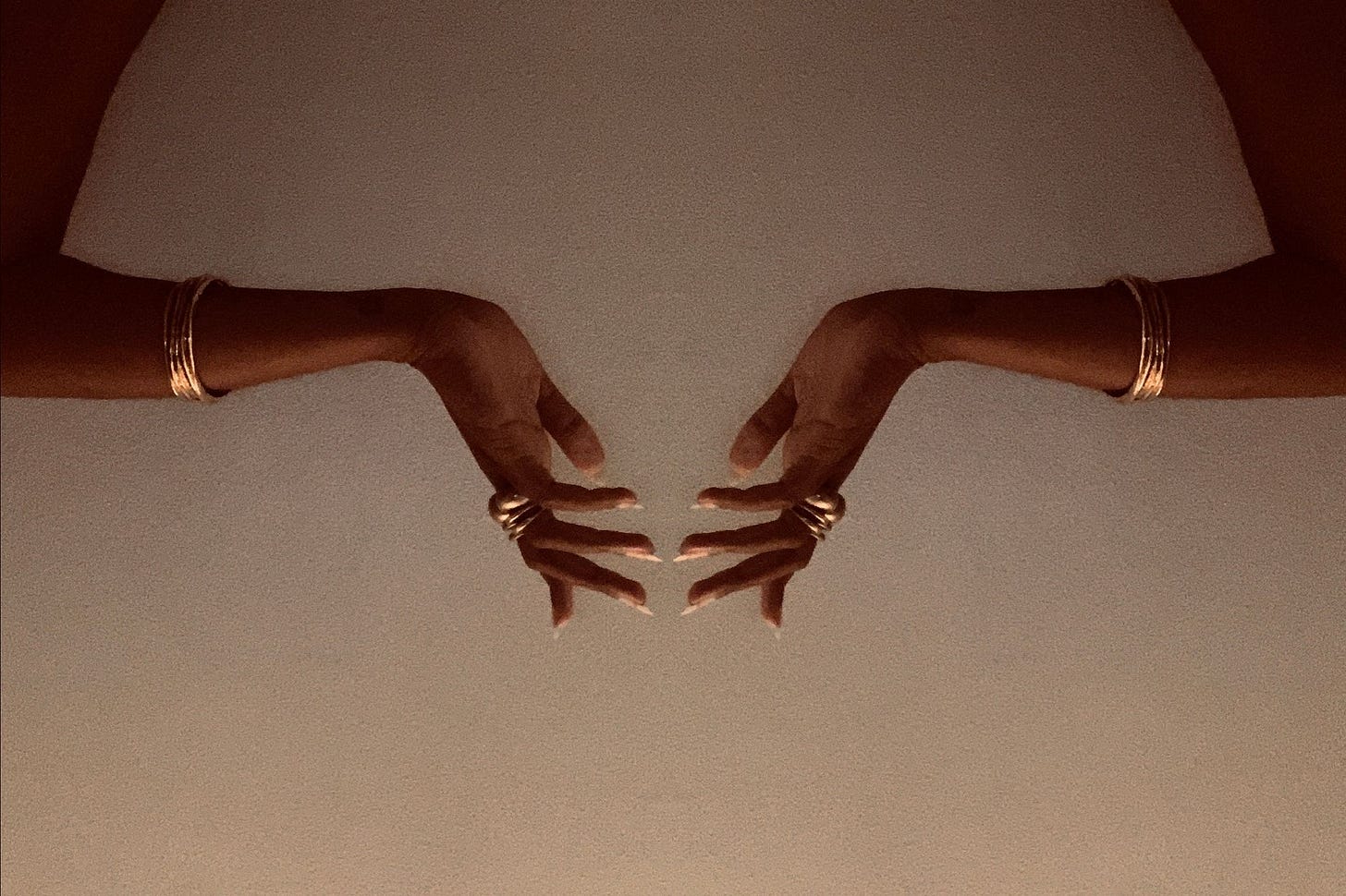 open your hands.