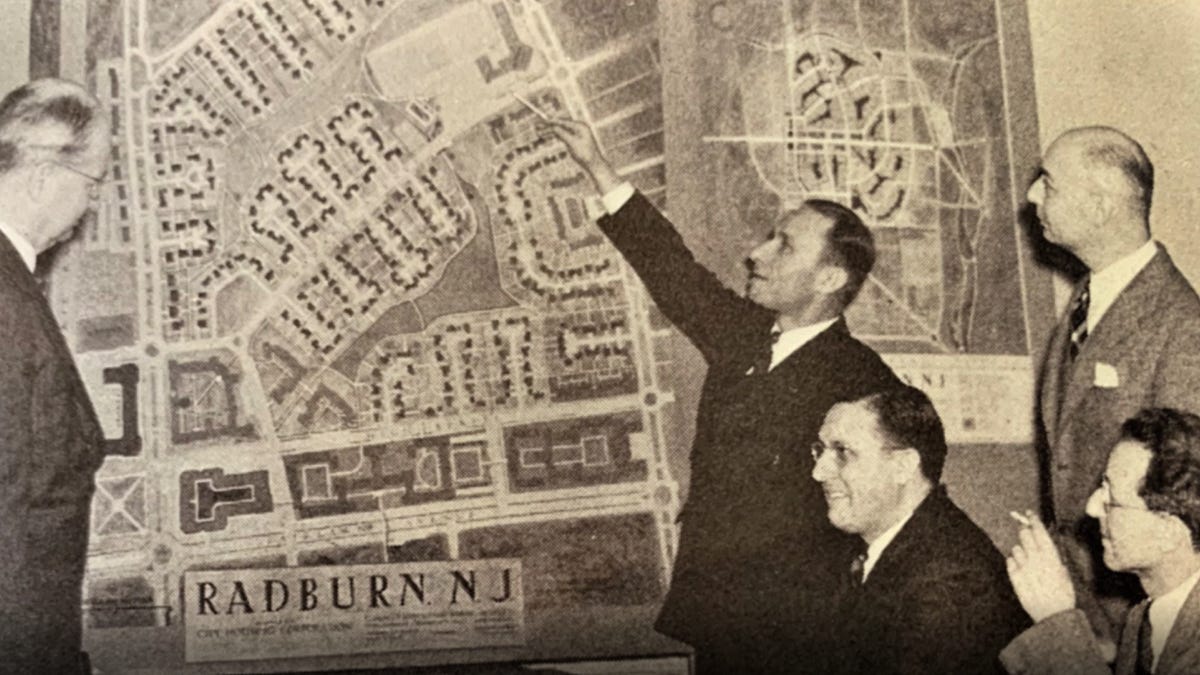 Radborn How Radburn got its name