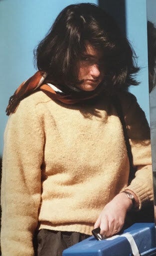 Julie Rowan-Zoch on her way to class at FIT, circa 1984 (Total extrovert, just didn’t like having her photo taken!) Julie Rowan-Zoch on her way to class at FIT, circa 1984 (Total extrovert, just didn’t like having her photo taken!)