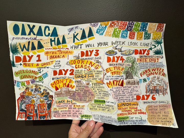 Oaxaca Sketchbook Art Retreat