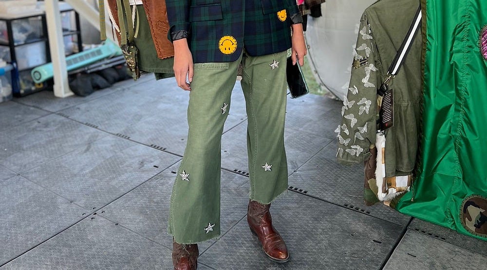 Shine On Utility Pants