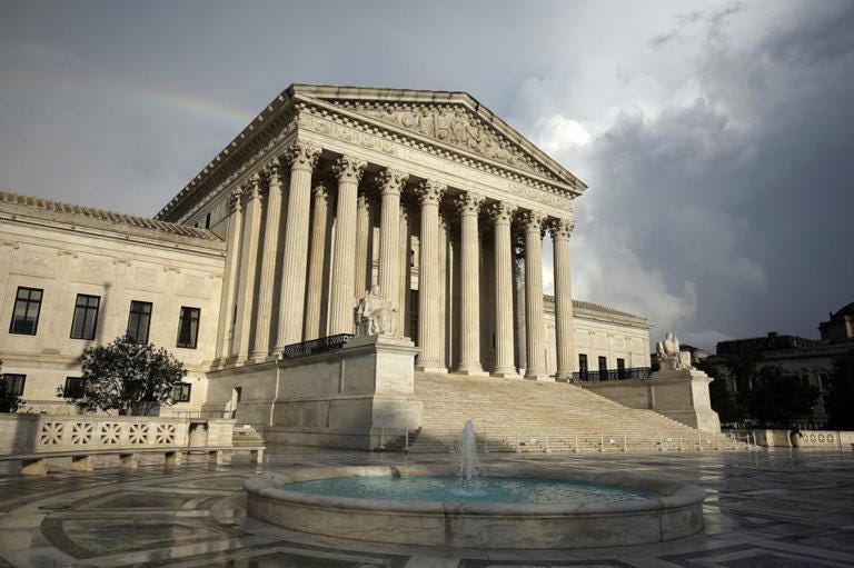 The court's decision was in response to an emergency order. (Photo by Kevin Dietsch/Getty Images) Getty Images The court's decision was in response to an emergency order. (Photo by Kevin Dietsch/Getty Images) Getty Images