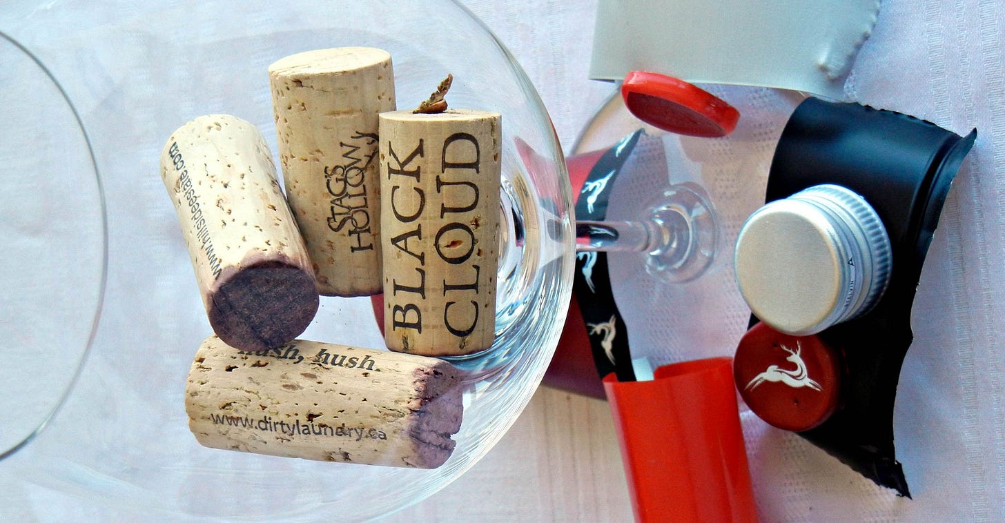 Caps Corks Capsules 2010 BC Pinot Noirs Tasting 14