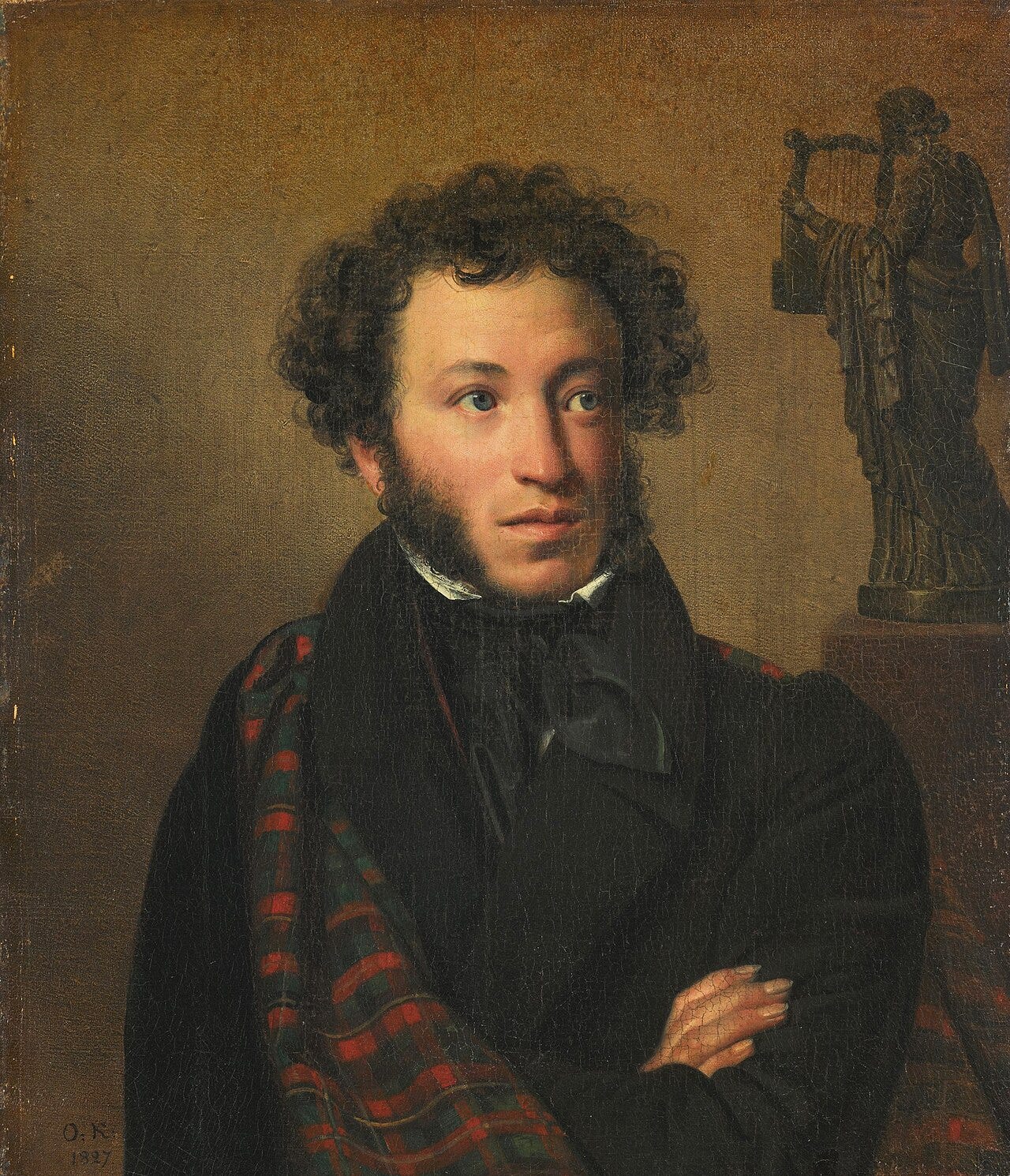 Portrait by Orest Kiprensky, 1827 Portrait by Orest Kiprensky, 1827