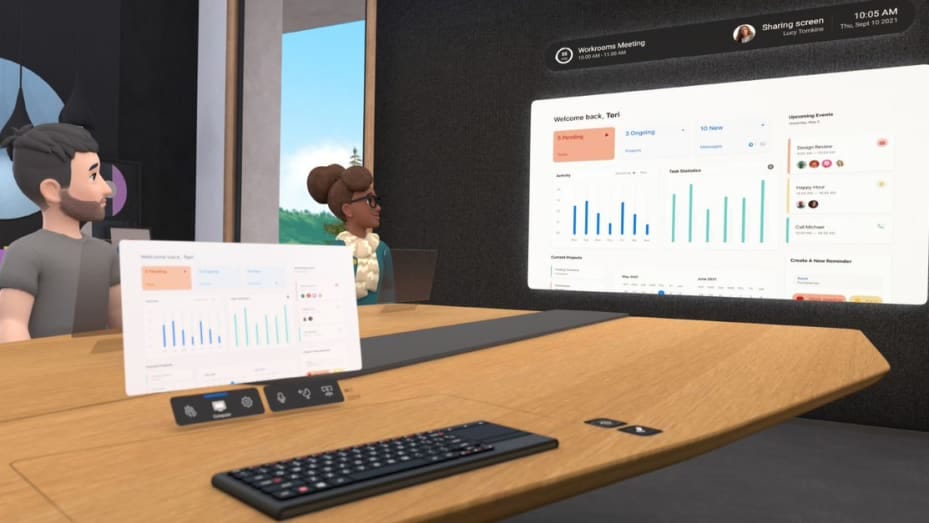 Facebook Workrooms VR