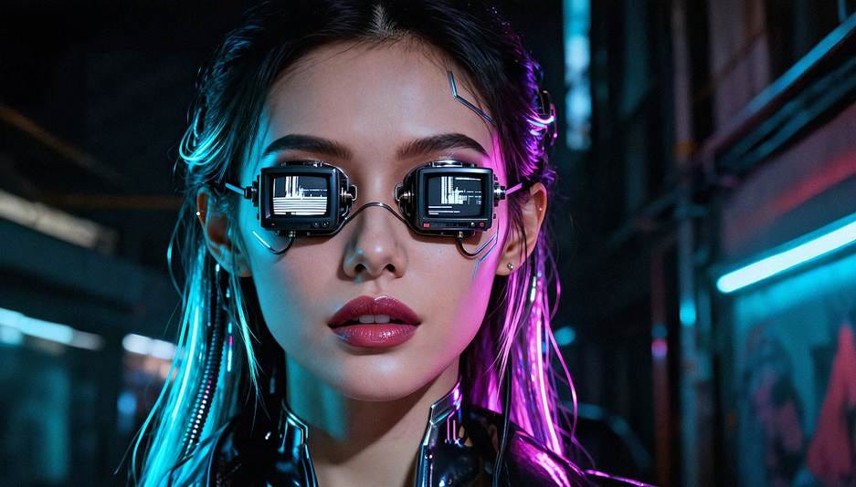 A person wearing glasses and a futuristic outfit

AI-generated content may be incorrect.